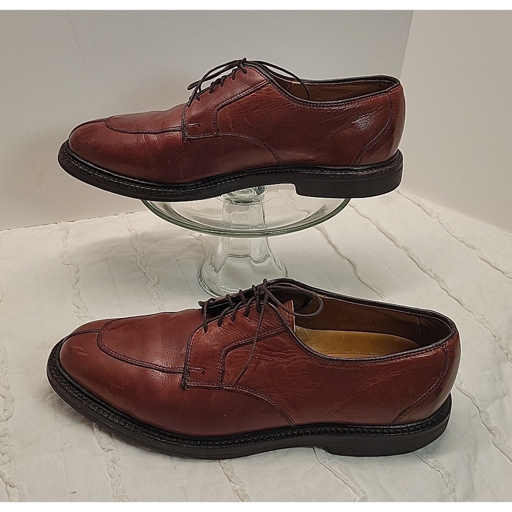 Allen Edmonds Dellwood Dress Shoes Mens Size 9.5D Leather Split Toe
